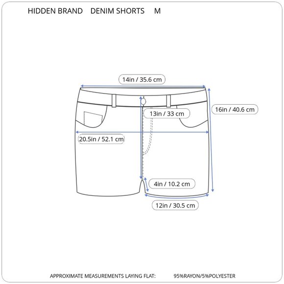 Women Studded Denim Shorts Size M High Elastic Waist Decorated Studs Frayed Hem - Picture 12 of 12